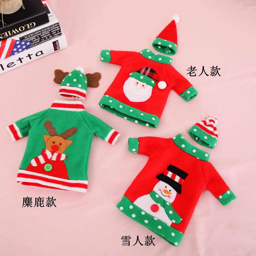 Embroidery Xmas Ornaments - 2025 nova decoração de mesa de