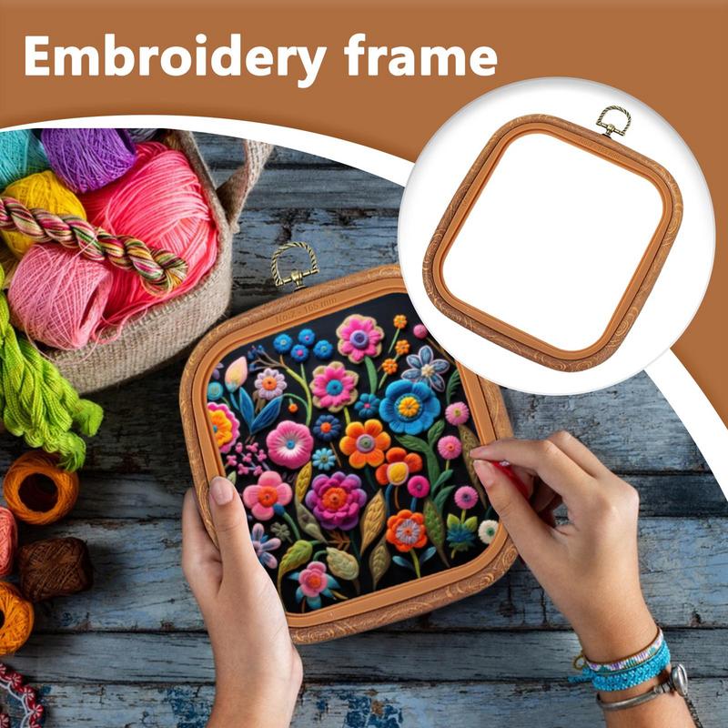 Embroidery Hoop - Quadro de aro de bordado grande,
