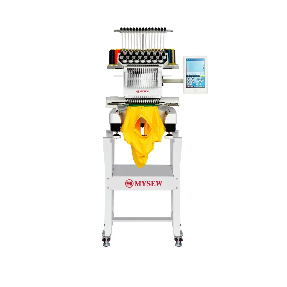 Embroidery Machine Computerized - Máquina de Bordado Industrial Automática Computadorizada