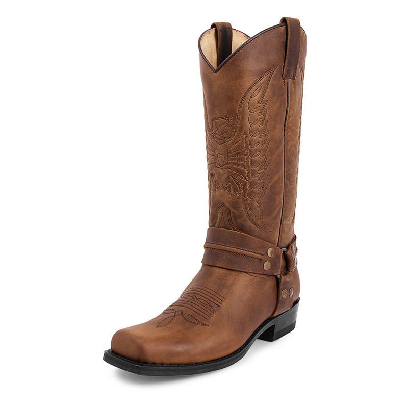 Embroidery Youtube - Novas Botas de Motocicleta Masculinas, Moda