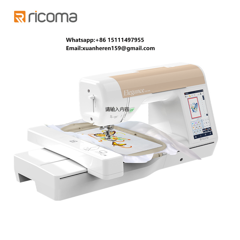 Embroidery Machine Computerized - Máquina de Bordado Computadorizada Ricoma RSE5000