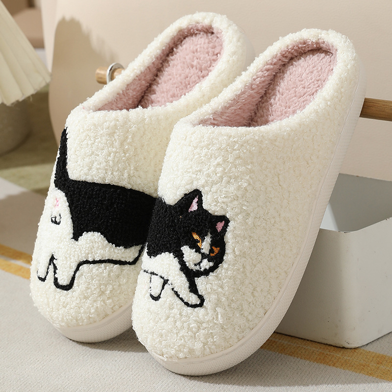 Embroidery Cotton - Inverno de pelúcia bonito dachshund bordado