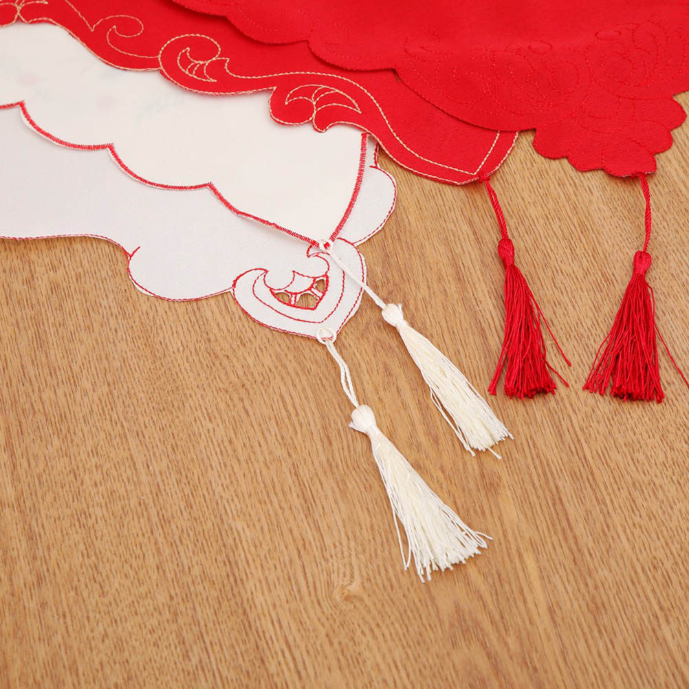 Toalha de Mesa Bordada de Nata - Embroidery Xmas Decorations avaliação e preço
