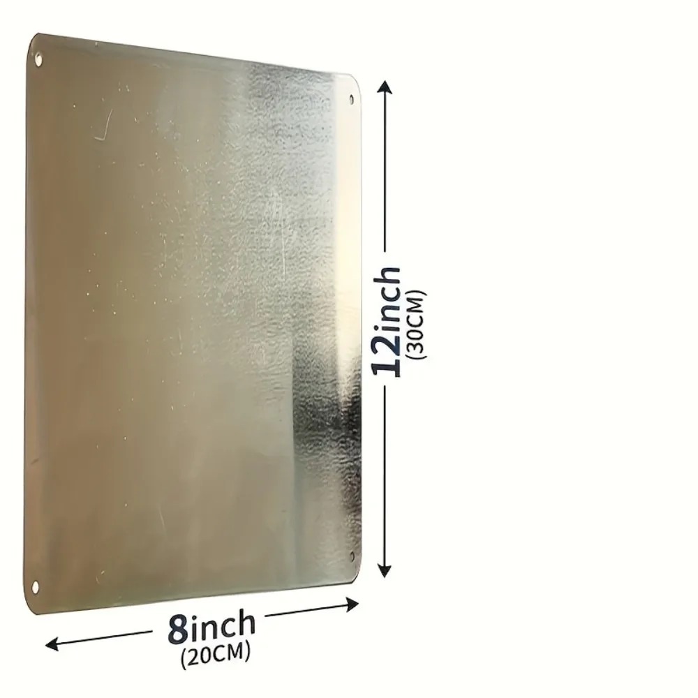 1 unidade Placa de Metal Rústi - Embroidery Water avaliação e preço
