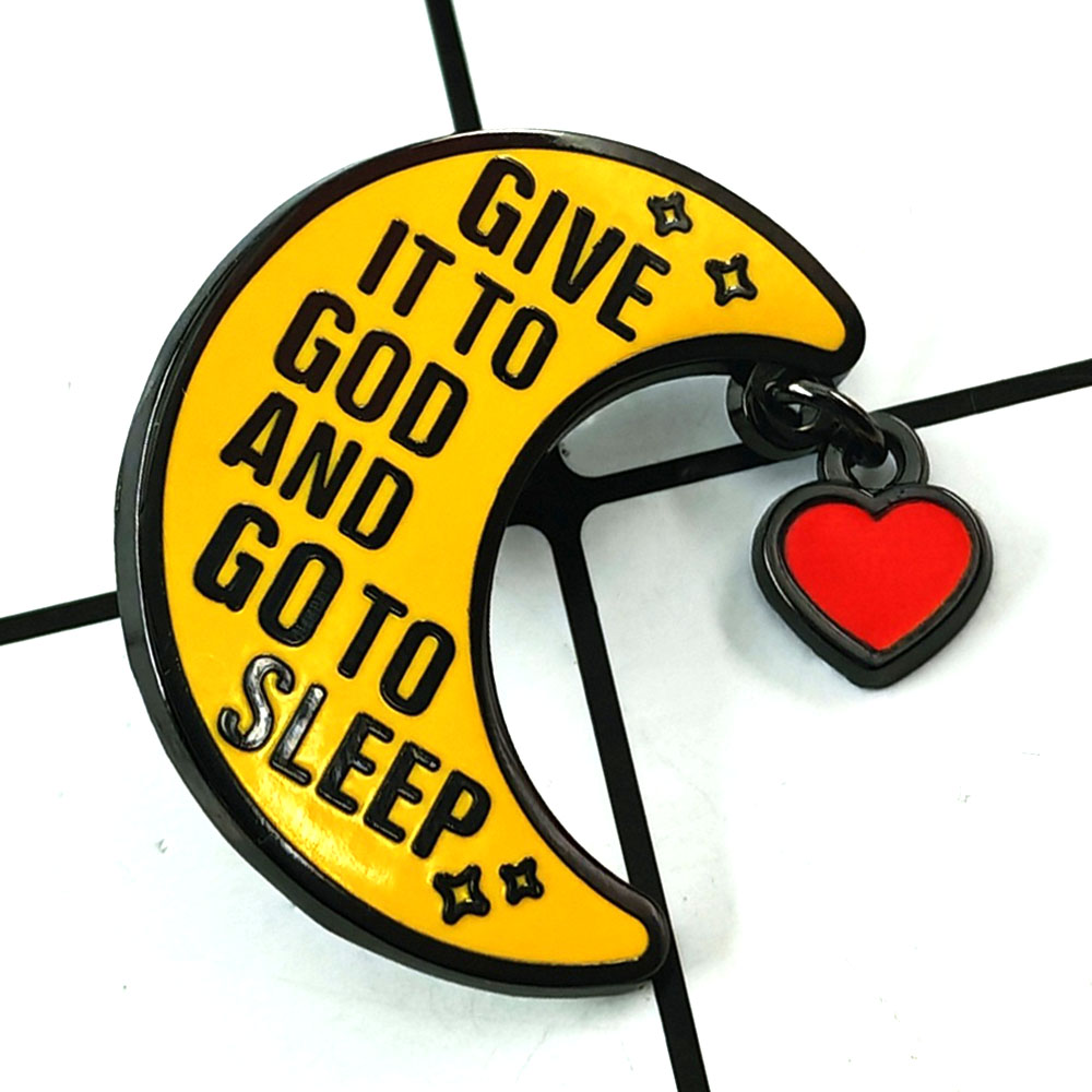 Broche 'Dê a Essa Coisa a Deus - Embroidery Icon avaliação e preço