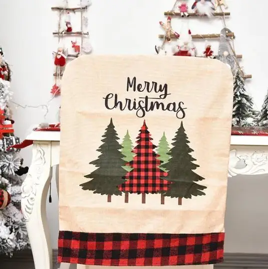 4/6/8 pçs capa de cadeira de n - Embroidery Xmas Decorations avaliação e preço