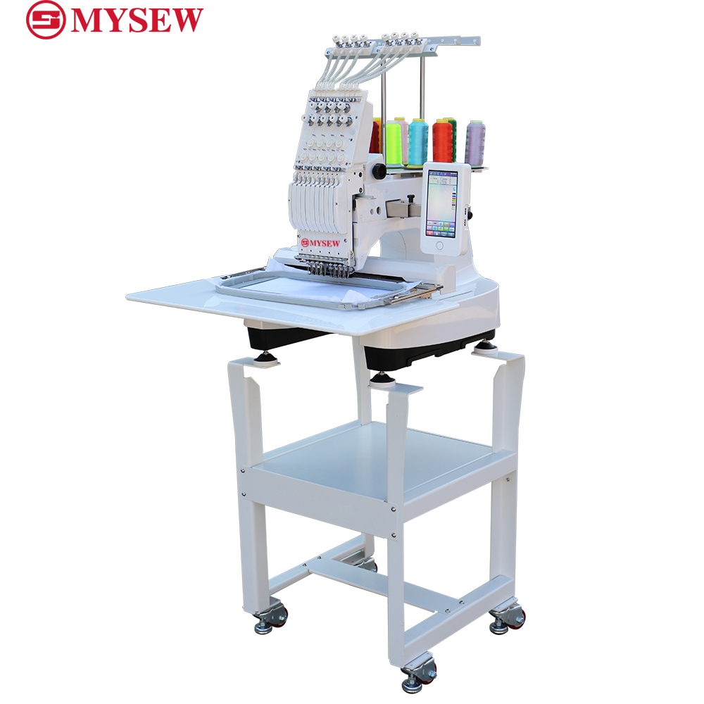MYSEW MFS800 9 Agulhas Máquina - Embroidery Machine Computerized avaliação e preço