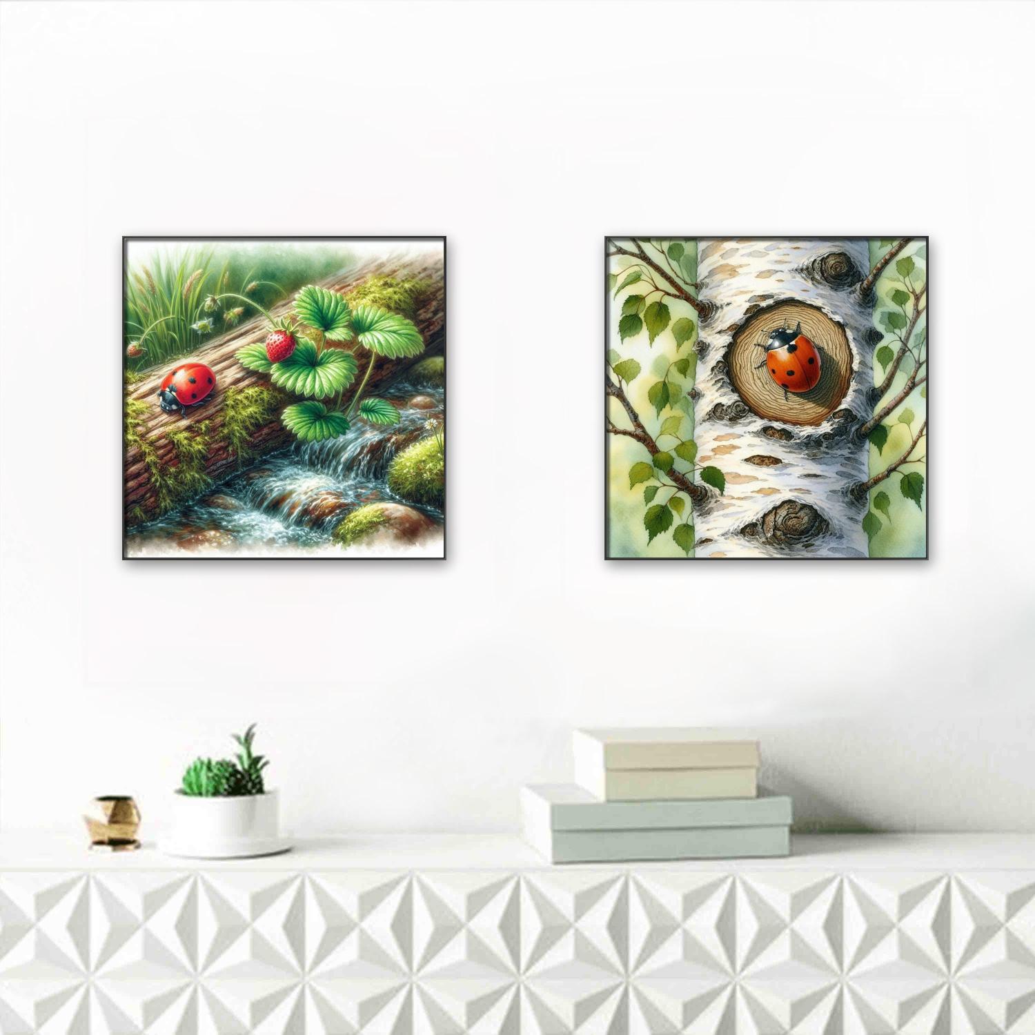 Novo Kit de Pintura Diamante D - Embroidery Lady Bug avaliação e preço