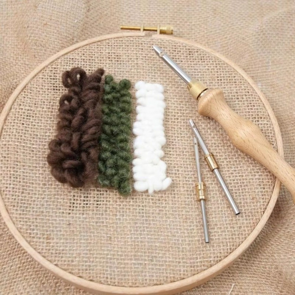 Conjunto de Agulhas de Punção  - Punch Needle Handle avaliação e preço