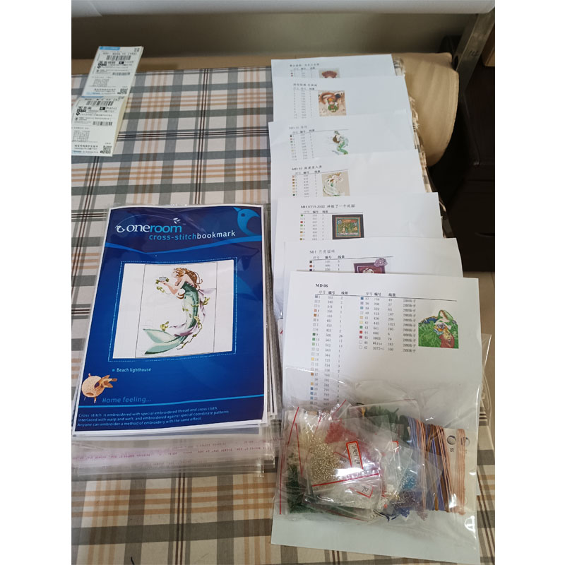 Kit de Ponto Cruz DIY para Dec - Embroidery Lady Bug avaliação e preço