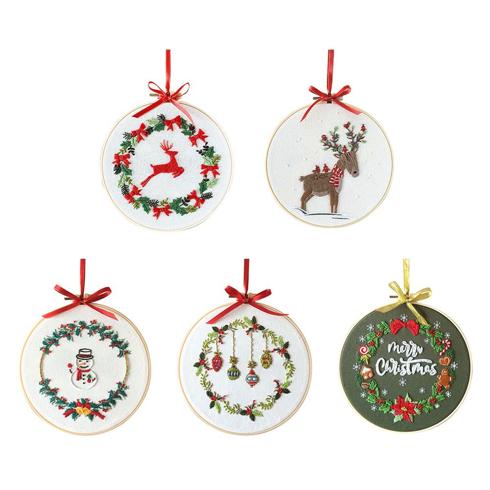Artes acessórios de costura ag - Embroidery Xmas Ornaments avaliação e preço