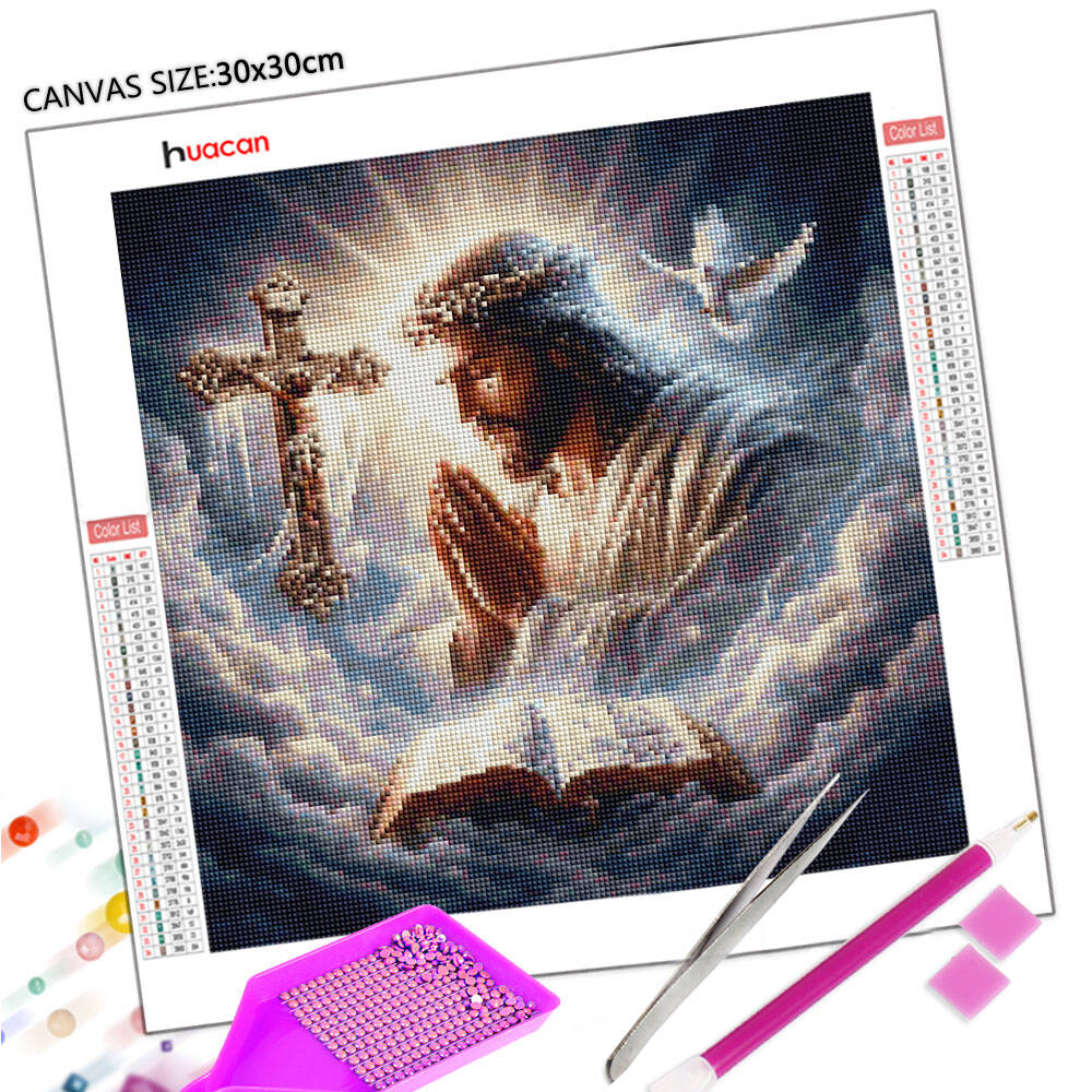 Huacan 5D DIY Pintura Diamante - Embroidery Icon avaliação e preço