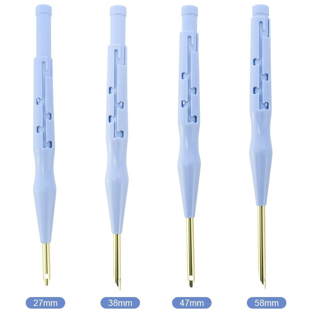 14 pçs conjunto de agulha de p - Punch Needle Handle avaliação e preço