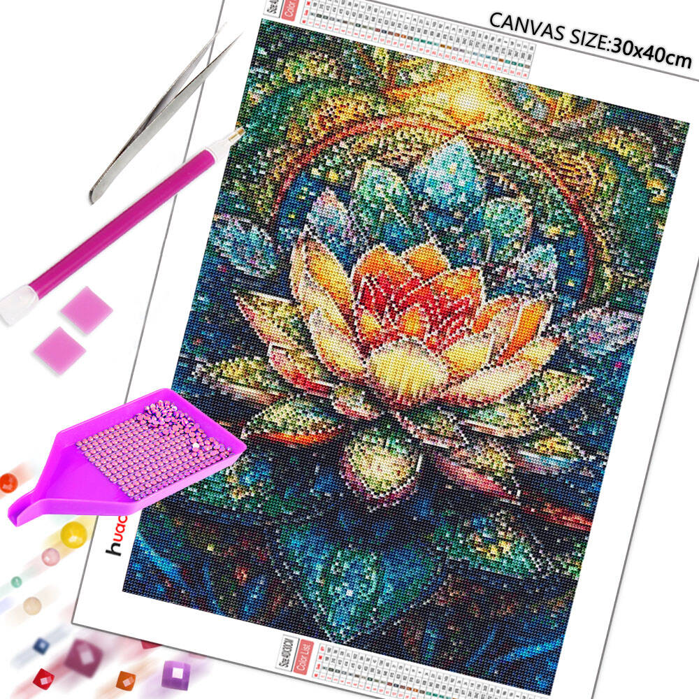 Huacan quadrado completo redon - Embroidery Daisy avaliação e preço