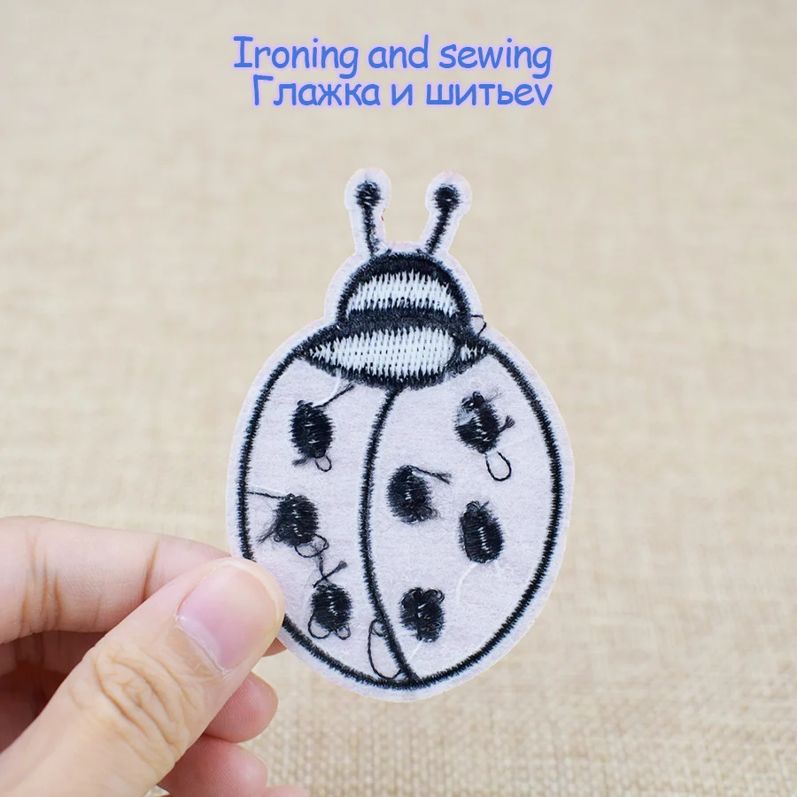 Patches para aplique a ferro e - Embroidery Lady Bug avaliação e preço
