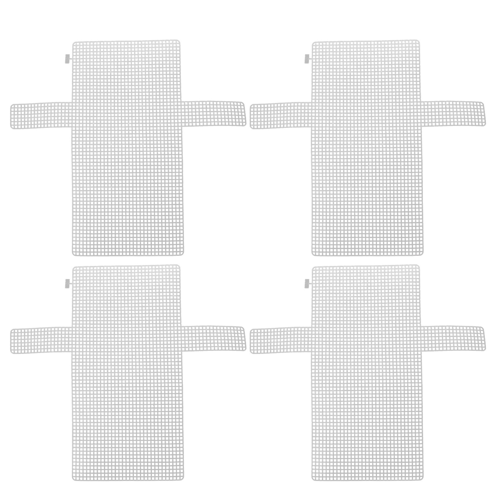 4 Peças de Tela Plástica Multi - Embroidery Sheet avaliação e preço