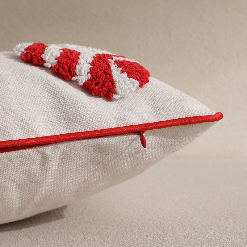 Capa de almofada vermelha de n - Embroidery Xmas Ornaments avaliação e preço
