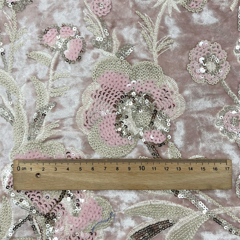 Tecido de Veludo com Bordado d - Embroidery Needle avaliação e preço