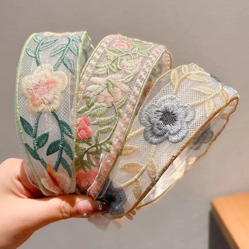 1/3 pçs elegante chiffon borda - Embroidery Hoop avaliação e preço