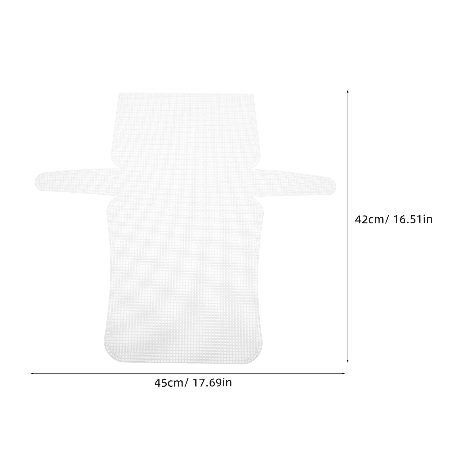 4 Peças de Telas Plásticas Reu - Embroidery Sheet avaliação e preço