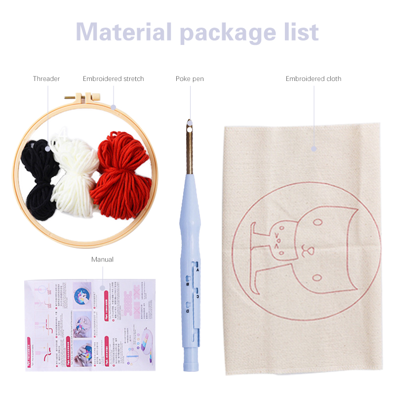 Kits de Bordado com Agulha Mág - Punch Needle Handle avaliação e preço