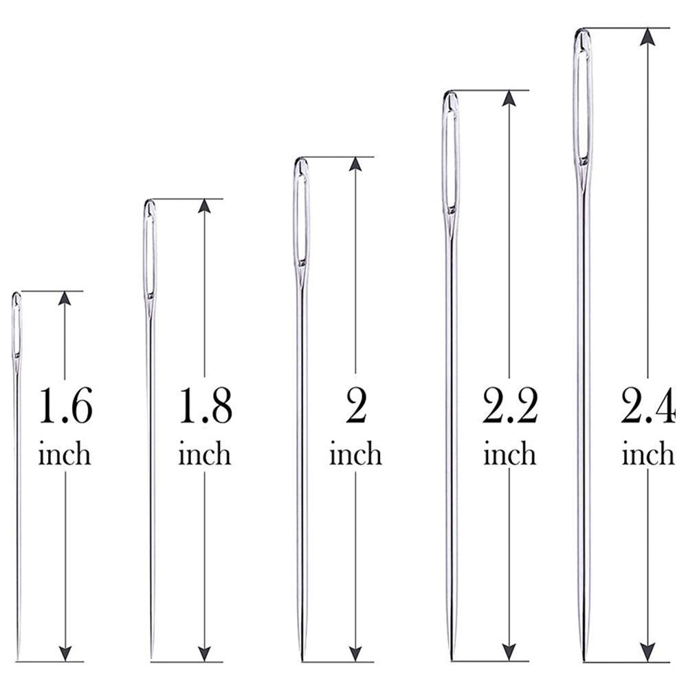 25 pçs grandes agulhas de cost - Embroidery Needle avaliação e preço