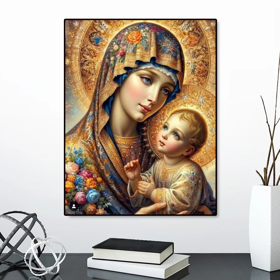Pintura em Diamante Sem Moldur - Embroidery Icon avaliação e preço